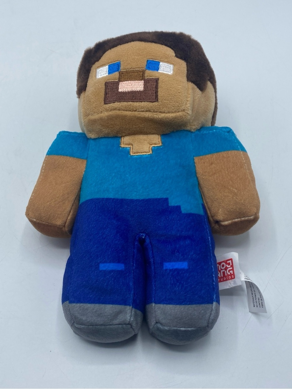 Official Minecraft Steve Plush 9” Pixelated Game Character Toy Mojang